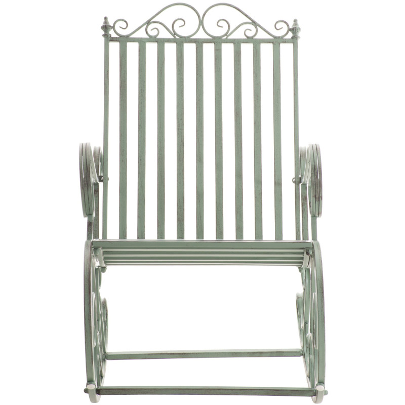 Silla mecedora Smilla verde antiguo